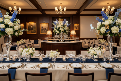Elegant event space with luxury decor
